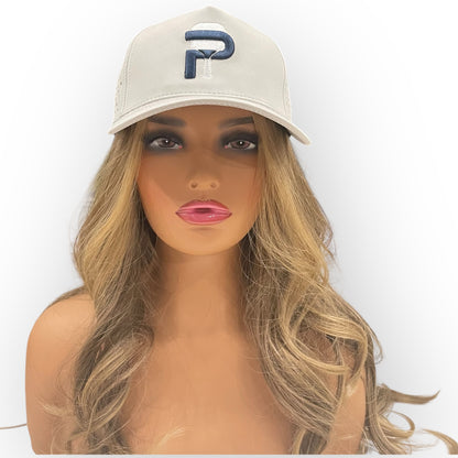 PULSE Performance Unisex Pickleball Hat, Baseball Cap for Women and Men - Light Gray, Black