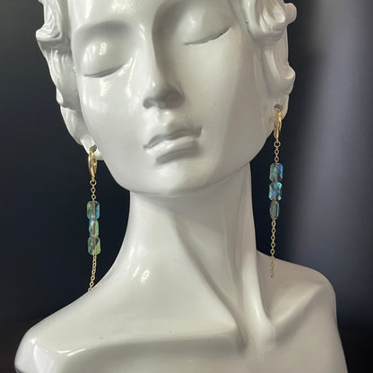 Dangle Earrings in Gold Color